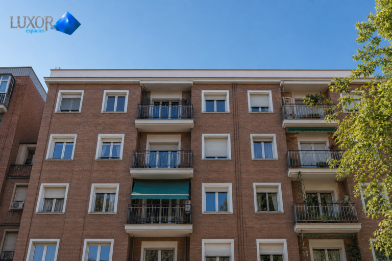 ITE Madrid – Luxor Espacios realizando la ITE Madrid en una comunidad de propietarios